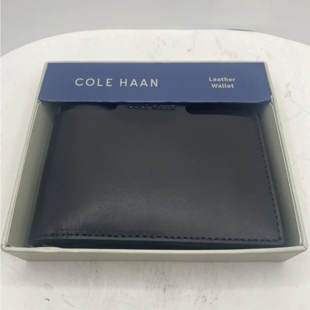 Cole Haan Midnight Leather Wallet